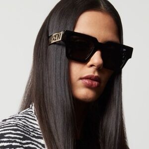 Versace Oversized Square Sunglasses